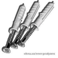 Дюбель с ударным шурупом